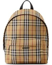 Burberry - Jett Vintage-check Backpack - Lyst
