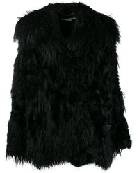Stella McCartney Aurora Fur Free Fur Jacket - Black
