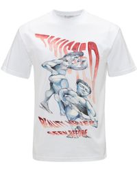 JW Anderson - Graphic-print Cotton T-shirt - Lyst