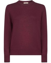 Blanca Vita - Ribbed Crew-Neck Sweater - Lyst