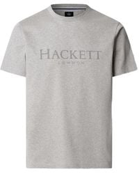 Hackett - Heritage Logo-Print T-Shirt - Lyst