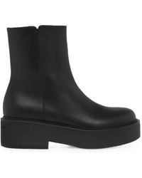 Gianvito Rossi - Hiro Platform Ankle Boots - Lyst