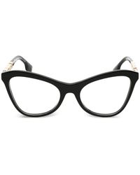 Burberry - Cat-Eye Frame Glasses - Lyst