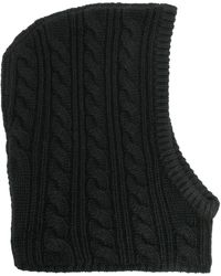 Mr. Mittens - Ribbed Cable-knit Balaclava - Lyst