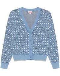 KENZO - Weave Cardigan - Lyst
