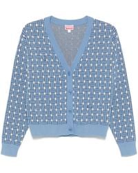 KENZO - Weave Cardigan - Lyst