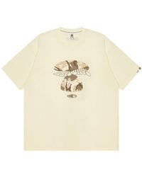 Aape By A Bathing Ape - Graphic-Print Cotton T-Shirt - Lyst