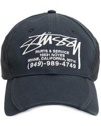 帽子 Stussy Parts & Service Mesh Cap Black Stussy Parts & Service Mesh Cap Black | eBay