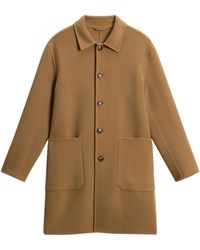 Woolrich - Single-Breasted Coat - Lyst