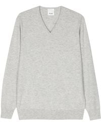 Allude - V-Neck Cashmere Jumper - Lyst