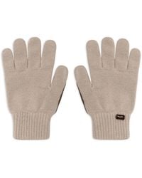Moorer - Kasjmier Handschoenen Met Suède Palm - Lyst