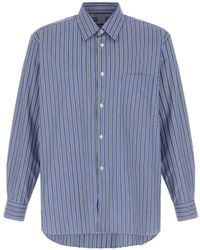 Comme des Garçons - Striped Cotton Shirt - Lyst