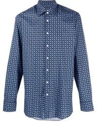Etro - Paisley-print Long-sleeve Shirt - Lyst