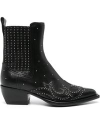 Golden Goose - Stiefel Mit Nieten - Lyst