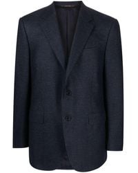 Canali - Single-breasted Tailored Wool Jacket - Lyst