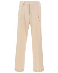 PT Torino - Tailored Pleated Trousers - Lyst