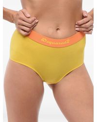 DSquared² - Logo-Waistband Briefs - Lyst