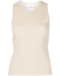 Galvan London - Selene Sleeveless Top - Lyst