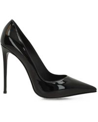 Le Silla - Pointed-Toe Patent-Finish Pumps - Lyst