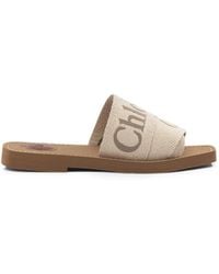 Chloé - Woody Flat Mules - Lyst
