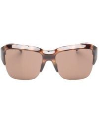 Gucci - Tortoiseshell-Effect Square-Frame Sunglasses - Lyst