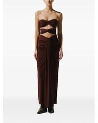 Baobab - Giselle Cut-Out Strapless Maxi Dress - Lyst