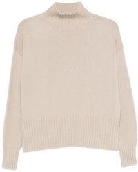Drumohr - Turtleneck Ribbed Sweater - Lyst