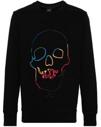 PS by Paul Smith - Embroidered-motif Organic Cotton Sweatshirt - Lyst