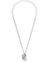 DIESEL - Stainless Steel Pendant Necklace - Lyst