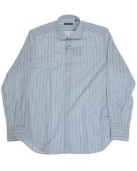 Corneliani - Striped French-Collar Shirt - Lyst