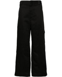 Gucci - Logo-patch Cotton Cargo Trousers - Lyst