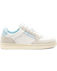 Marc O' Polo - Violeta Perforated Leather Low-Top Sneakers - Lyst