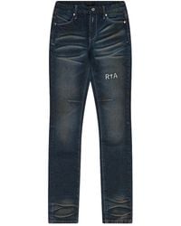 RTA - Bryant Distressed Skinny Jeans - Lyst