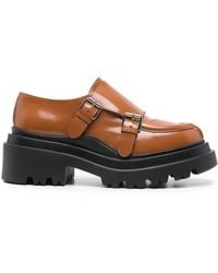 Plan C - Loafers Met Gesp - Lyst