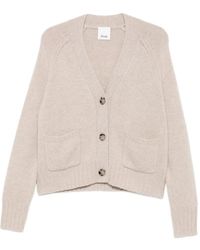Allude - Buttoned Patch-Pocket Cardigan - Lyst