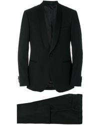 Lardini Shawl Lapel Dinner Suit - Black