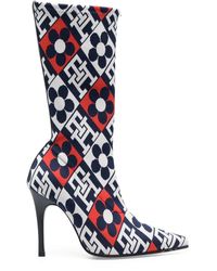 Women's Tommy Hilfiger Heel and high heel boots from $80 | Lyst