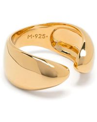 Missoma - Savi Sculptural Open Stacking Ring - Lyst