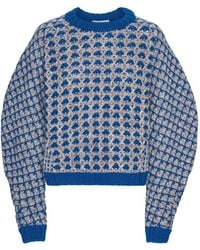 Henrik Vibskov - Geometric-Pattern Sweater - Lyst