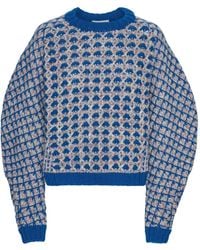 Henrik Vibskov - Geometric-Pattern Sweater - Lyst