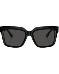 Burberry - Logo-Plaque Square-Frame Sunglasses - Lyst