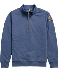 Parajumpers - Zip-Up Patch Sweatshirt - Lyst