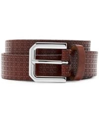 Brunello Cucinelli - Perforated Leather Belt - Lyst