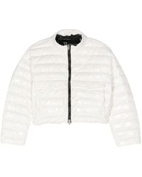 Herno - Cropped Puffer Jacket - Lyst