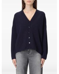 Emporio Armani - V-Neck Cashmere Cardigan - Lyst