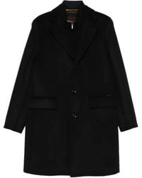 Moorer - Single-Breasted Insulated Coat - Lyst