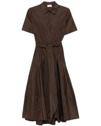 P.A.R.O.S.H. - Belt Shirt Dress - Lyst