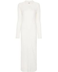 Jil Sander - ニット マキシドレス - Lyst
