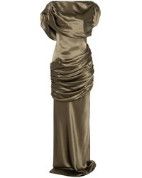 GIUSEPPE DI MORABITO - Silk Maxi Dress - Lyst