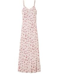 Twinset - Floral-Print Maxi Dress - Lyst